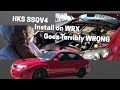 How to NOT install a HKS SSQV4 Blow off valve to a Subaru WRX