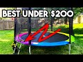 UNBELIEVABLE Kids Trampoline Review [under $200] 2024