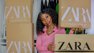 HUGE ZARA NEW IN TRY ON HAUL AUTUMN/WINTER 2020 | OCTOBER PIECES + STYLING