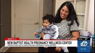 Baptist Health Pregnancy Wellness Center-Little Rock Helps Local Mom with Newborn Resources
