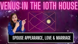 VENUS IN 10TH HOUSE 🔮 Career Success, Fame, Marriage & Public Image | Vedic Astrology