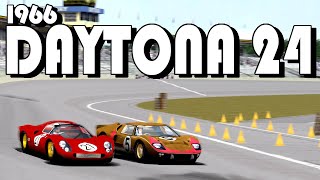 1966 Daytona 24 Hours - Ford vs Ferrari - GTR2 - 1966 Series #8