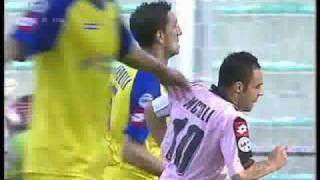 10' GIORNATA PALERMO-CHIEVO 3-0 SINTESI