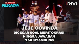 Debat Perdana Calon Bupati Bandung Barat, Gilang Dirga dan Hengky Kurniawan Cecar Jeje Govinda