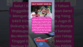 Salut banget Bang Isa #shorts #ytshorts #fyp #beritaartis #viral #inspiratif #nasihat #beritaviral