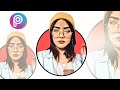 PicsArt Cartoon Portrait Logo |PicsArt & Remini Editing Tutorial |Easiest Way | Thomas Tutorial PH