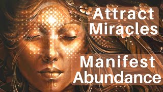 Abundance Meditation 💯 Manifest and attract Health, Wealth + Happiness (Relaxing Sleep Meditation)