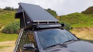 大山野營｜台灣 TIMEBOX 2.0 TB-02 M/L 三角洲鋁合金車頂帳 TAIWAN Aluminium Hardshell Rooftop Tent