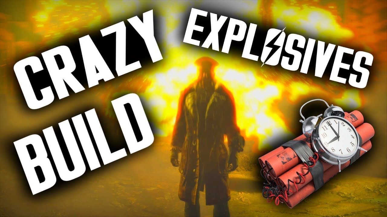 Fallout 4 Builds - The Lunatic - Crazy Explosives Build - YouTube