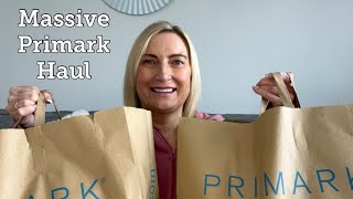 HUGE PRIMARK HAUL / IS THIS MY LARGEST EVER? / NEW IN FASHION, SKINCARE, MENS + H&M HAUL