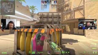 s1mple \u0026 Perfect vs Magnojez \u0026 ct0m - Mirage - Evelone Duo Cup 2025