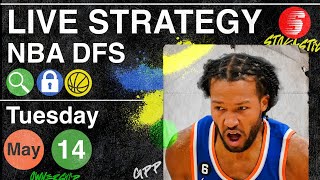 NBA DFS Strategy Tuesday 5/14/24 | DraftKings & FanDuel NBA Lineup Picks