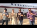 team hny at ahmedabad deepika padukone shah rukh khan boman irani vivaan shah