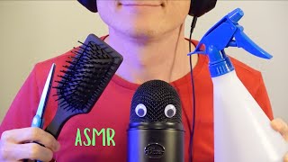 ASMR: Blue Yeti Mic at Hairdresser