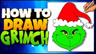 How to Draw The GRINCH | Dr. Seuss Art for Kids | Brain Break