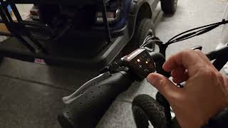 rad power bike front light not working