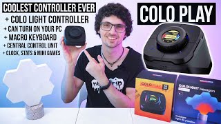 Coolest Macro Controller Ever! - COLO PLAY \u0026 Cololight Hexagon Review \u0026 Test (Cyberpunk Style)