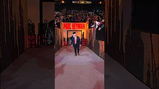 Paul Heyman makes his #WWEHOF entrance in Philadelphia!