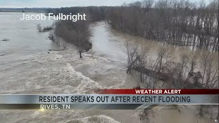 Flood victims speak out after levee breaks