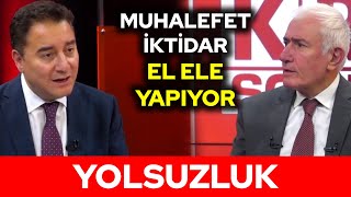 Ali Babacan iktidarla muhalefetin gizli işbirliğini ortaya çıkardı