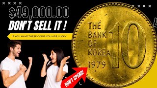 Numismatic Gem: The 1979 South Korea 10 Won Coin's Surprising Value!