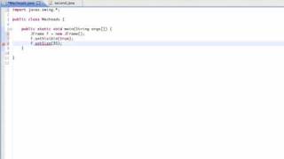 Java GUI Lesson 1 | Making a window