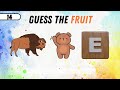 Guess The Fruit By Emoji Challenge 🍑🍇🫐 Brain Tease Guess
