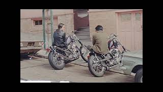 San Francisco Chinatown North Beach with Asian Custom Choppers in the Sixties