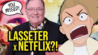 Netflix Animation x John Lasseter?! Ousted Pixar Boss Has ALL the Power Now!