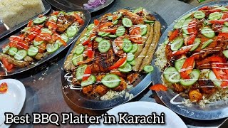 Platter House At Burns Road Food Street Karachi | Cheap Rate BBQ Platter | Street Food Karachi #food