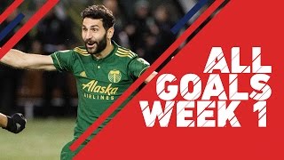 ALL GOALS in MLS | Week 1