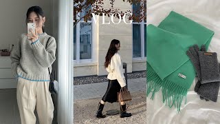 Vlog. 월동준비 아이템 (le17septembreㅣ얼바닉ㅣ낫띵리튼) 🧤🧶 서순라길에서 마지막 가을 즐기기, 소곱창 먹고 심쿵사 당한 사연 🐶