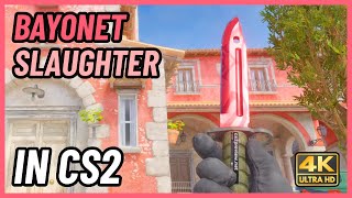 ★ CS2 Bayonet Slaughter | CS2 Knife In-Game Showcase [4K]