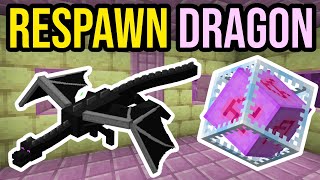 How To RESPAWN The ENDER DRAGON in Minecraft Bedrock & Java