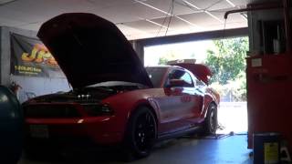 JPC 2011 Mustang GT w/ Paxton 2200 on the dyno