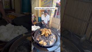 Khaya h kabhi Itna loaded Samosa😍|Street food Jaipur| #youtubeshort #samosa #viralshort #streetfood