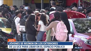 En Quito, sancionan a jóvenes por libar en el espacio público