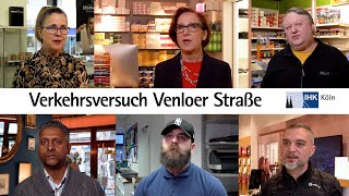 Venloer Straße: Situation für Gewerbetreibende