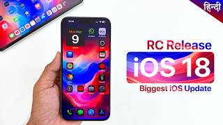 iOS 18 RC released - What's New? Biggest iOS Update🔥