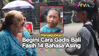 Viral! Gadis Bali Kuasai 14 Bahasa Asing