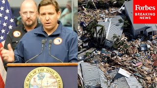 JUST IN: DeSantis Details Shocking Damage Left By Hurricane Ian, Recovery Efforts