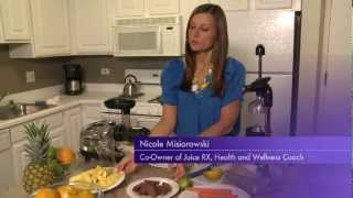 Juicing with Nicole Misiorowski of Juice RX and Health \u0026 Wellness Coach: Recipe 2