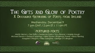 The Gifts and Glow of Poetry: A December Gathering of Poets from Ireland
