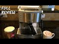 Delonghi EC 702 Manual Espresso Machine Review | Pouring Shots & Vanilla Latte