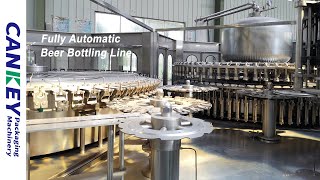 High Speed Beer Bottling Equipment, Beer Bottling Line -- CANKEY