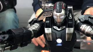 TOYSTV S5 EP08 P7「爆玩具」King Arts 1/9 Iron Man 2 Diecast War Machine Mk1 Unbox