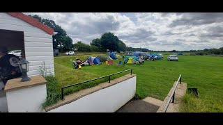 Camping trip home from The Breighton Ferry