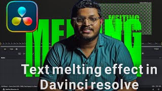 Text Melting effect in Davinci resolve | Malayalam tutorial #davinciresolve  #tutorial #subscribe