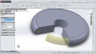 Solidworks Course 4 - Revolve Base and Cut