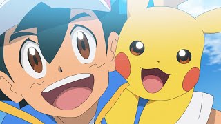 UK: ENTER PIKACHU! | Pokémon Journeys: The Series Episode 1